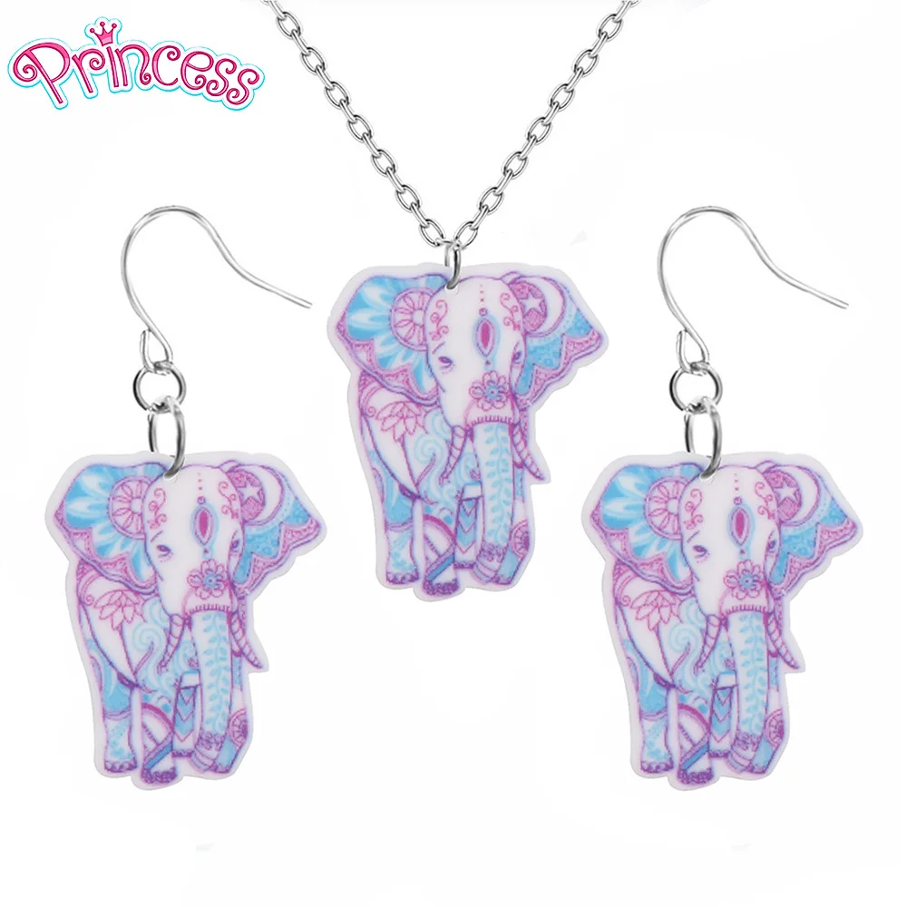 Модные Подарочные ювелирные изделия PrinSis для девочек крутой цвет серьги в виде