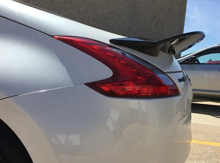Задний спойлер 370Z в стиле AJT задний из углеродного волокна для Nissan Skyline 370Z|Обвесы| |