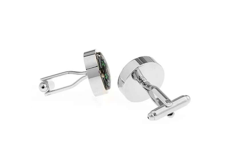 Высококачественные запонки в французском стиле с компасом Explorer для мужской