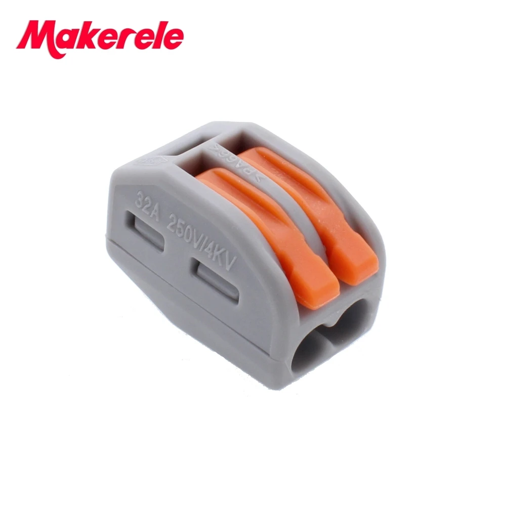 Универсальный Компактный клеммный блок с рычагом 100 шт. | Строительство и ремонт