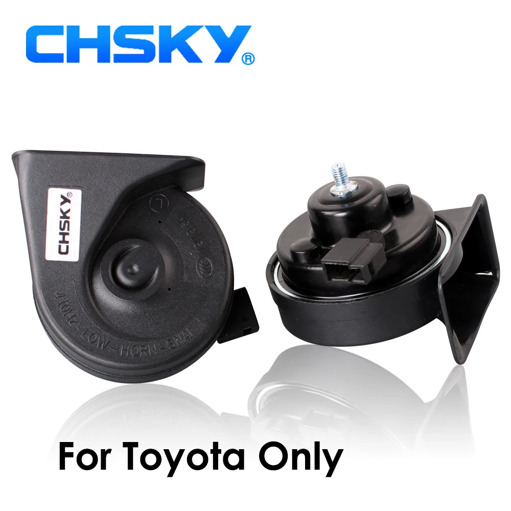 Автомобильный гудок CHSKY улиточного типа для Toyota CHR Corolla Wish Verso Camry Auris Vista Prius Yaris Vitz