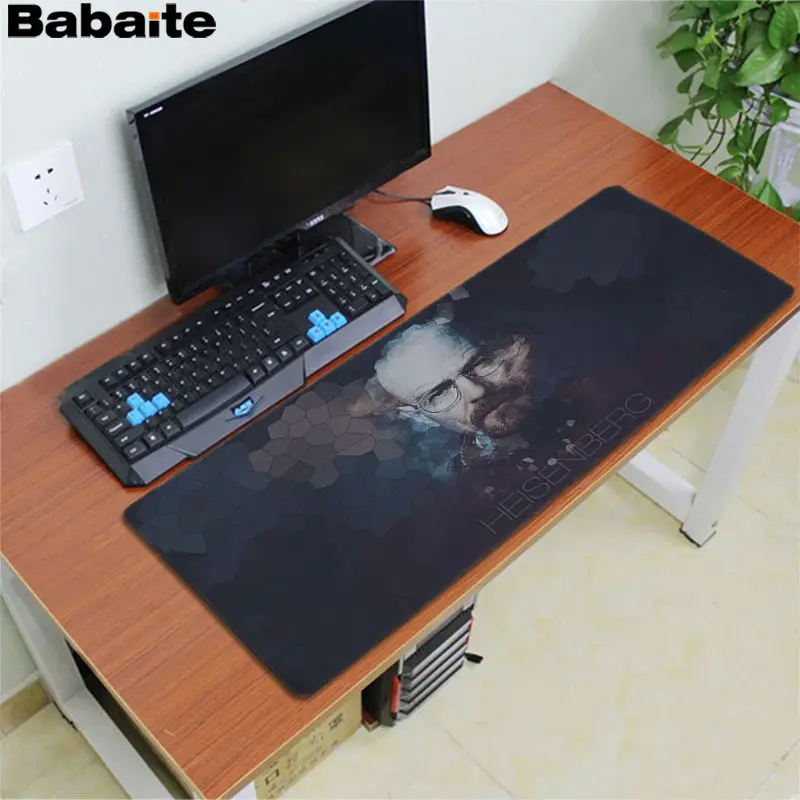 Babaite крутой новый сломанный плохой запирающийся край коврик для мыши игра