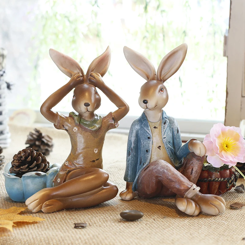 2 шт./компл. Ретро подсвечник в американском сельском стиле полимерный форме