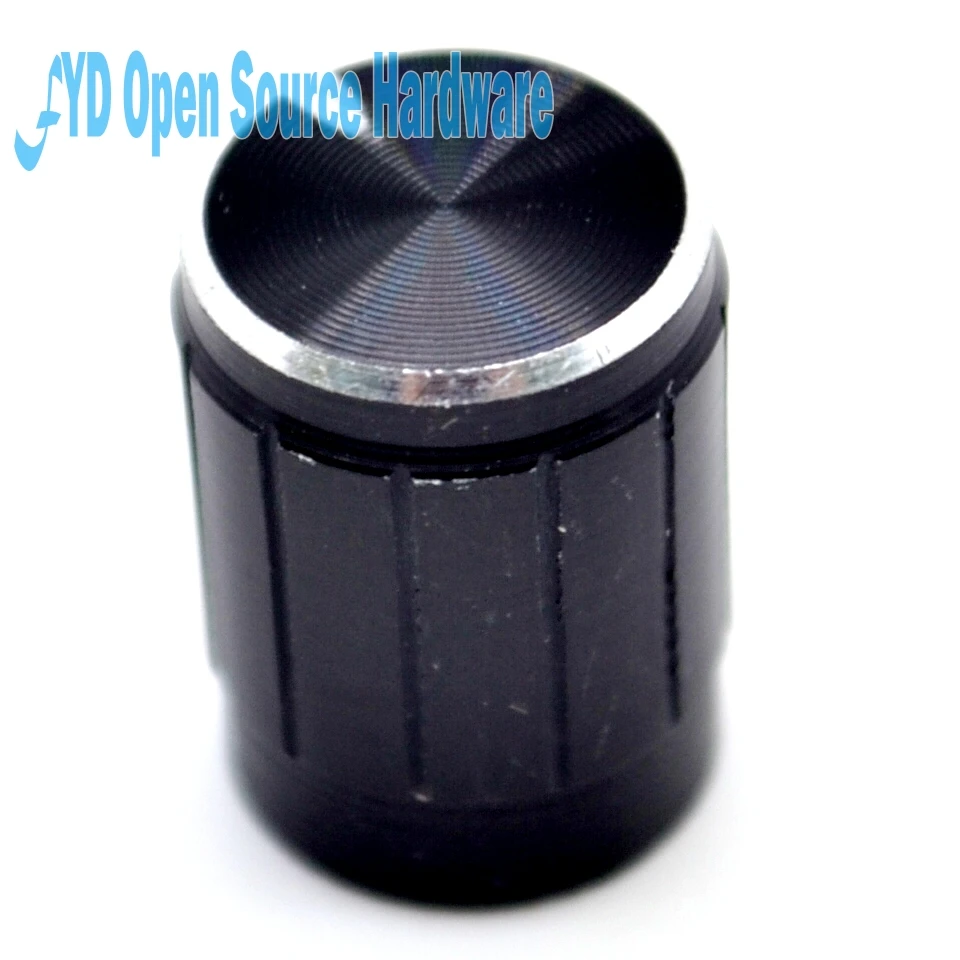 10pcs Lace aluminum knob potentiometer volume 15X17 hat | Электронные компоненты и принадлежности