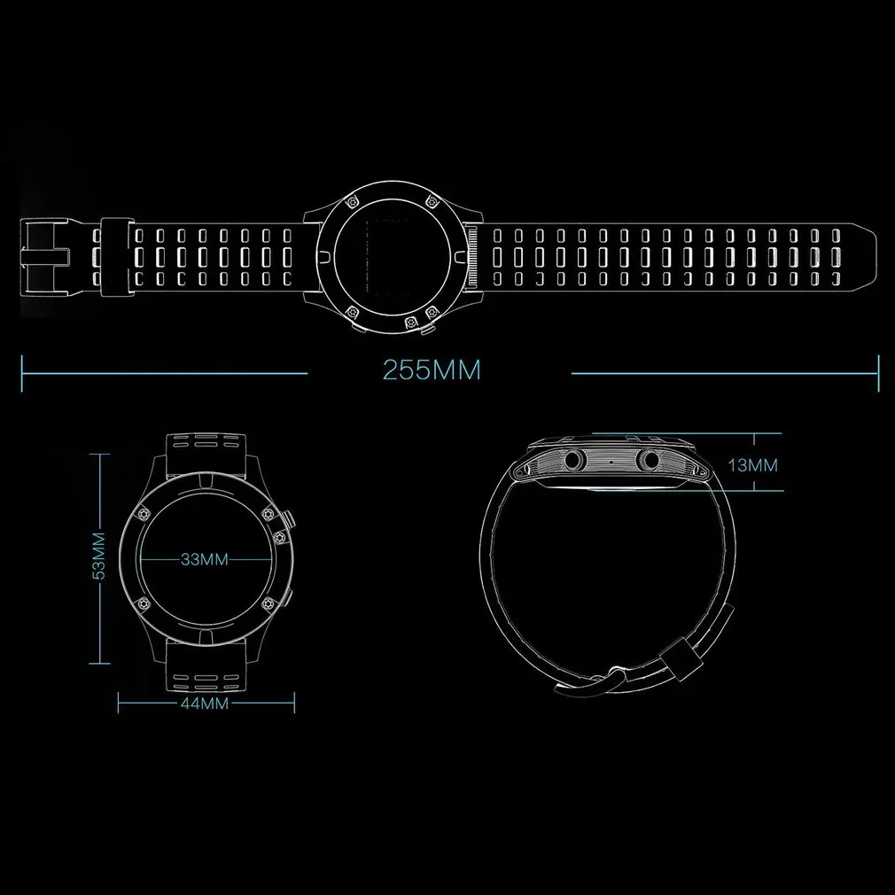 F5 Цвет Экран Bluetooth монитор сердечного ритма Водонепроницаемый gps трекер Высота