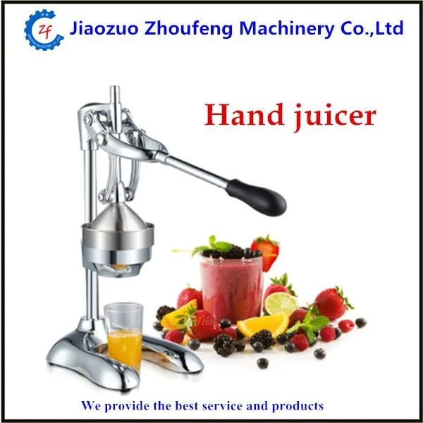 Manual stainless steel juicer machine for home use