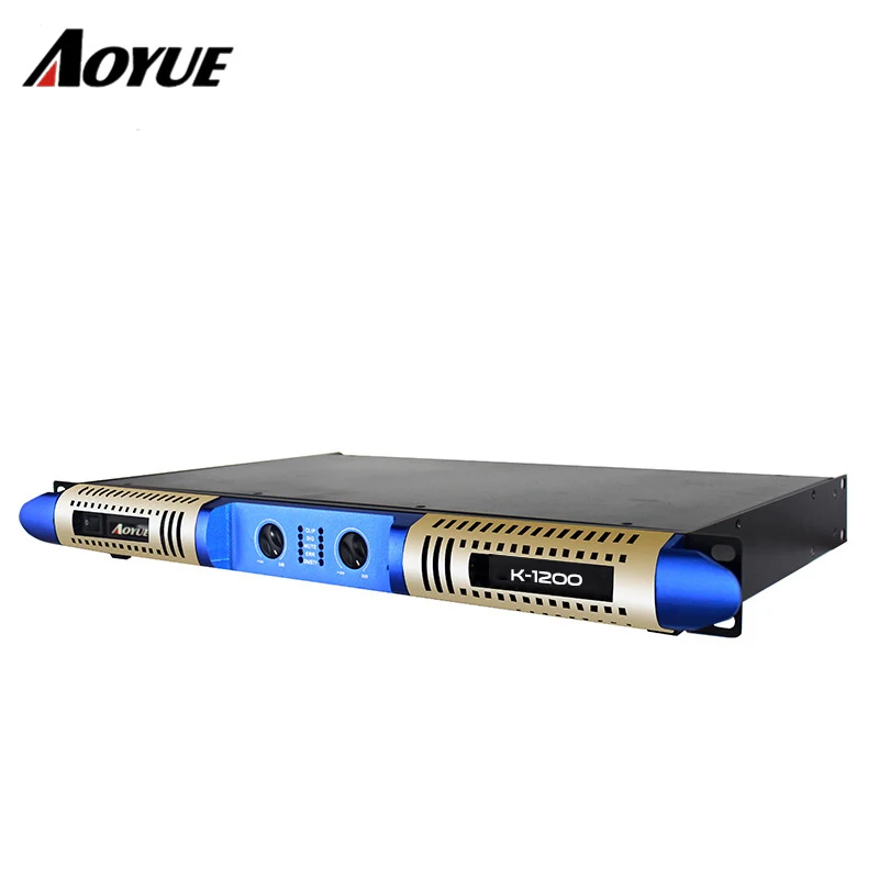 Усилитель мощности класса d 2 канала цифровой усилитель 1U 1200 Вт с возможностью
