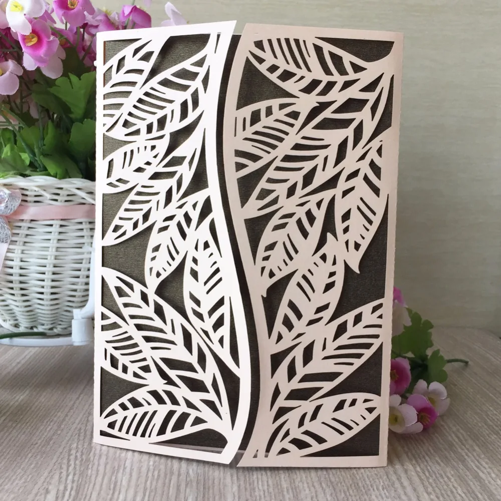 30psc/Лот Бесплатная доставка Лазерная резка конференции свадебные