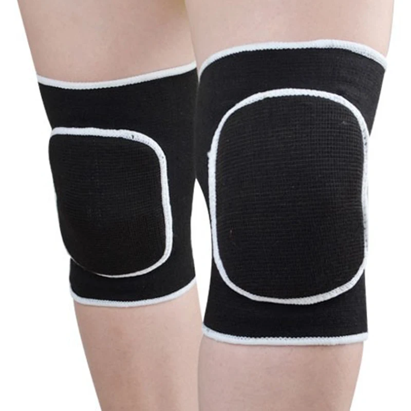 Открытый спорт Kneepad Бег Велоспорт губки Наколенники локоть brace Поддержка