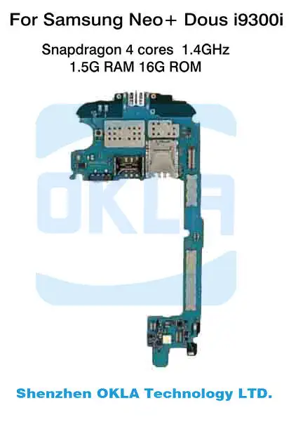 Материнская плата для Samsung Galaxy SIII S3 Neo + i9300i б/у материнская логическая замена от