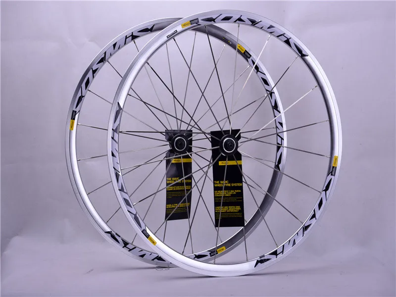 Silver Высокое качество Горячая Распродажа 700C Cosmic Elite сплав V Тормозные колеса Bmx дорожный велосипед колеса алюминиевые дорожные колеса велосипедные колеса - Цвет: Silver