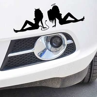 angels and demons car sticker on car styling laptop sticker decal motorcycle skateboard doodle stickers for car accessories
