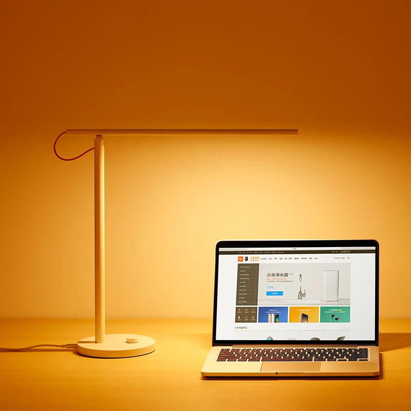 Оригинальная Светодиодная настольная лампа Xiaomi Mijia умный настольный ночник