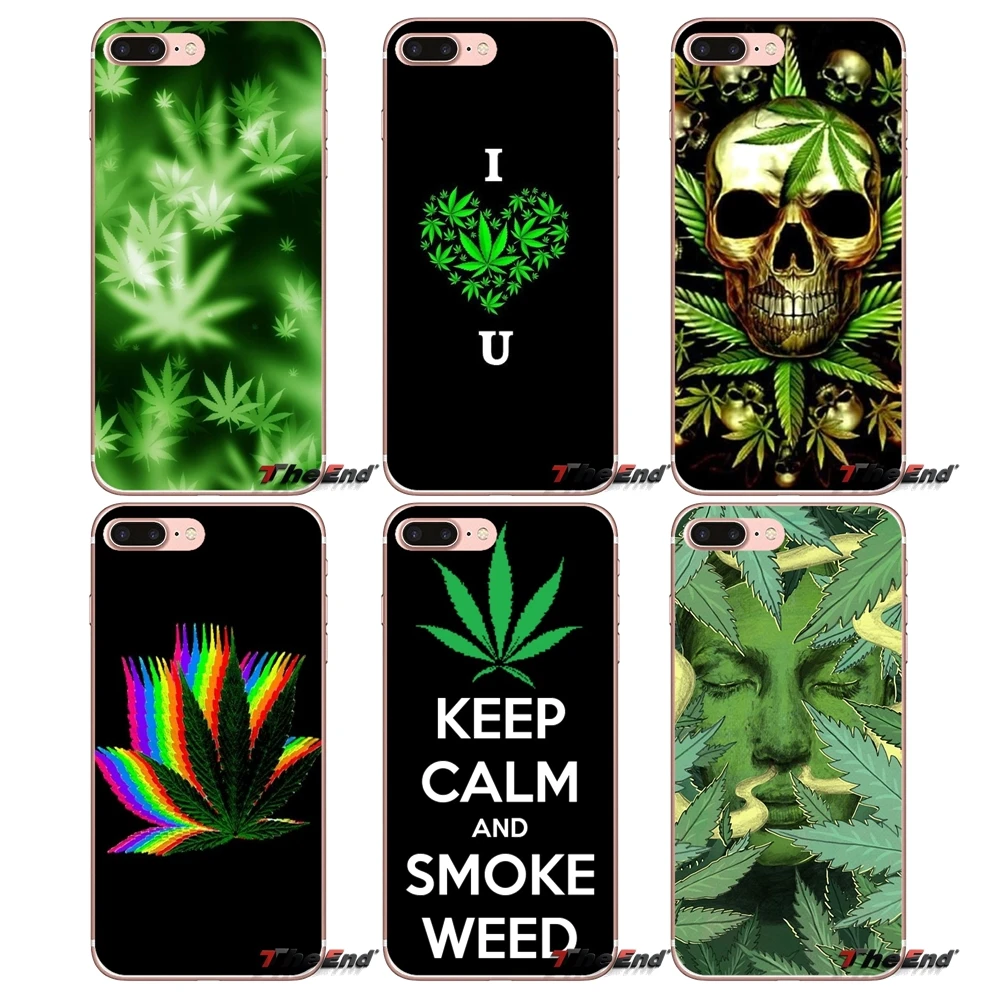 Для Xiaomi Redmi 4 3 3S Pro Mi3 Mi4 Mi4i Mi4C Mi5 Mi5S Mi Max Note 2 Чехол для Coque leaf drugs leaves weeds силиконовый