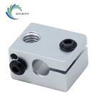 5 шт.лот, нагревательный блок V6, алюминиевая деталь 20*16*12 мм для j-головки экструдера HotEnd, детали для 3D-принтеров, нагреватель, нагревательные аксессуары