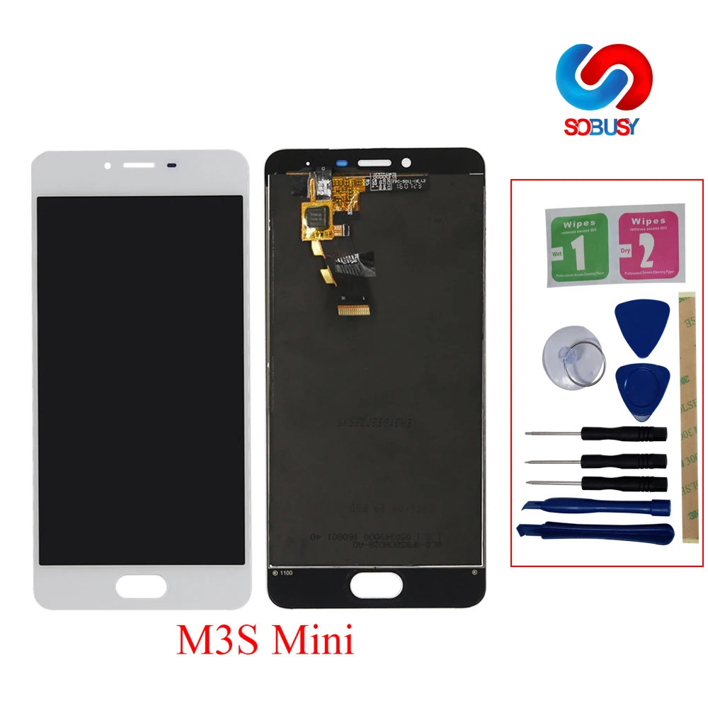 ЖК дисплей для Meizu M3S Мини экран meizu m3 мини сенсорный дигитайзер стеклянная панель