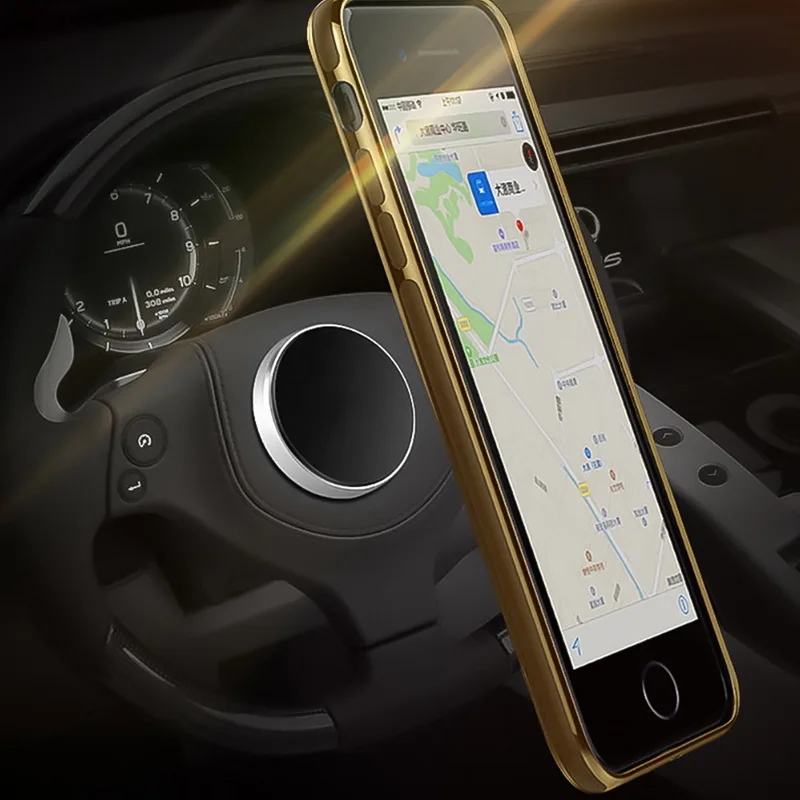 TOSPRA Универсальный Автомобильный gps Палка Магнит Mout Металлический Кронштейн Автомобильный держатель для телефона Подставка магнитная наклейка мобильный смартфон-1 шт
