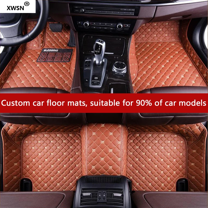 Пользовательские автомобильные коврики для audi a3 sportback a5 tt mk1 A1 A2 A3 A4 A5 A6 A7 A8 Q3 Q5 Q7 S4 S5