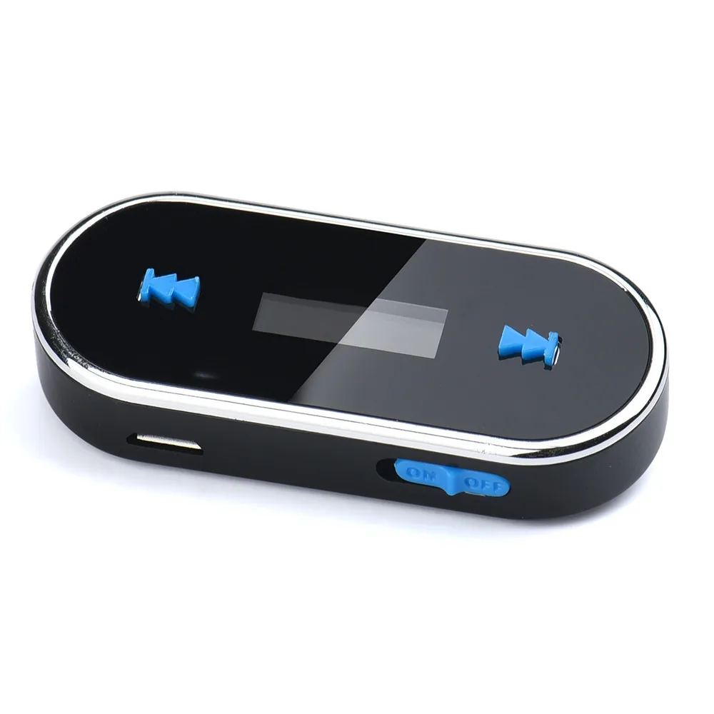 Carprie Беспроводной ЖК дисплей Car Kit MP3 плееры Handsfree fm передатчик Радио адаптер 3.5 мм