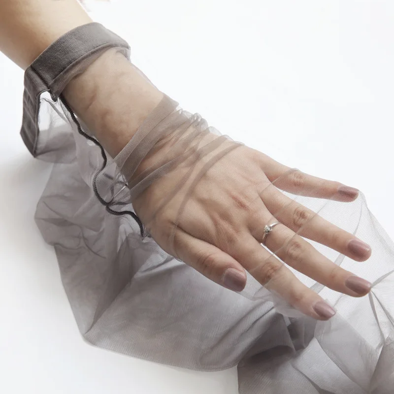 Gray Новинка, 0D сексуальные дышащие колготки, прозрачные женские колготки, ультратонкие нейлоновые колготки, эластичные чулки для женщин - Цвет: Gray