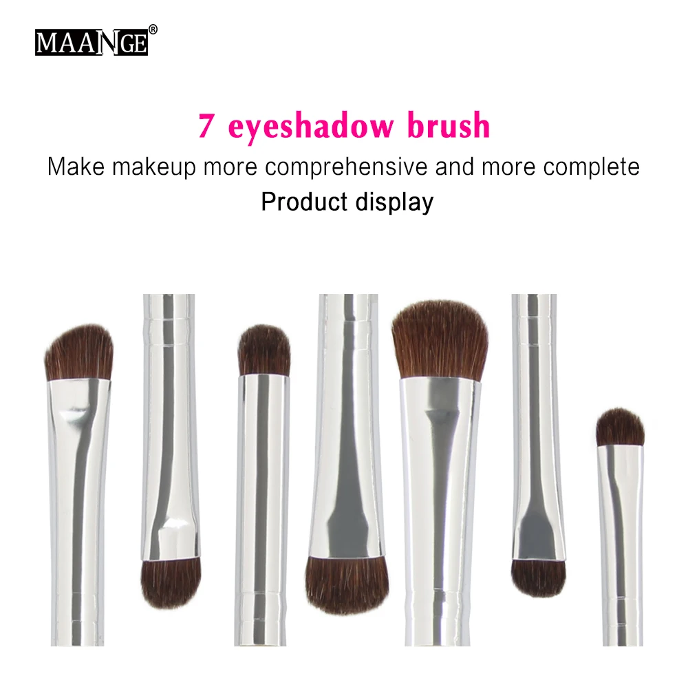 MAANGE Pro Косметика для глаз набор кистей power Eye Shader консилер смешивание Косметика конский волос деревянные Кисти Наборы инструментов