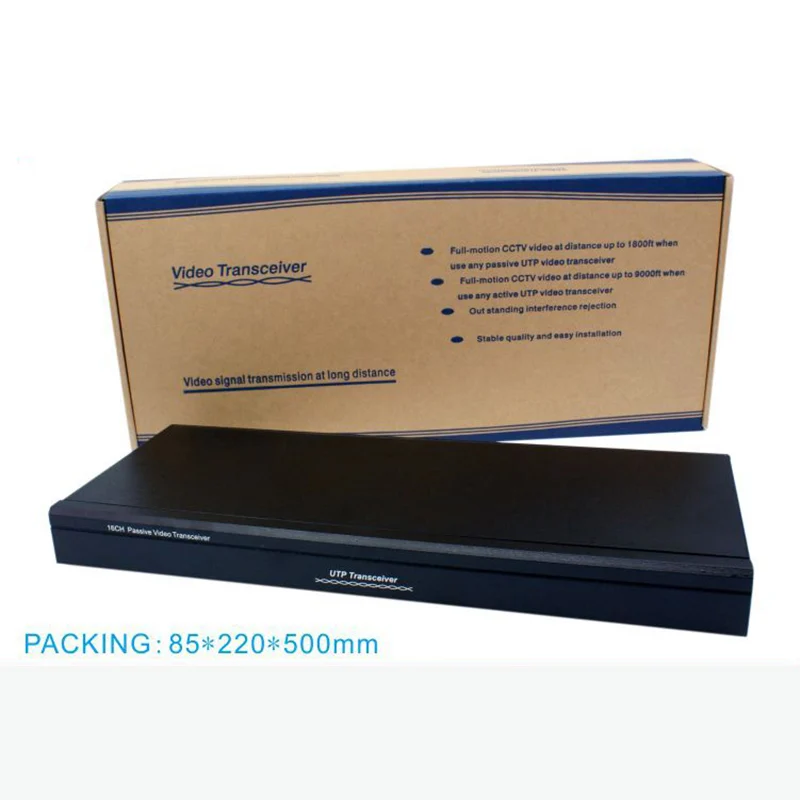 16 канальный пассивный Utp Видео балун одновременно передающий каналов