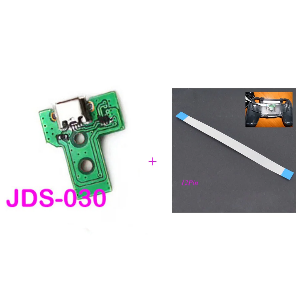 50 комплектов для ps4 JDS-011 JDS-001 JDS-030 12Pin 14Pin playstation 4 беспроводной контроллер ручка