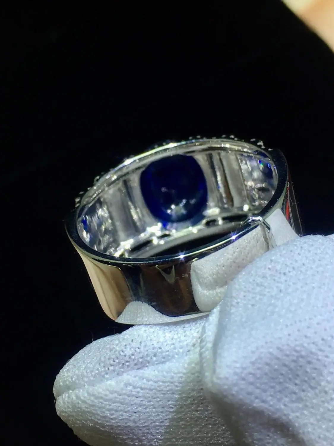 Настоящие хорошие драгоценности 18 K розовое золото 100% натуральный 2.62ct