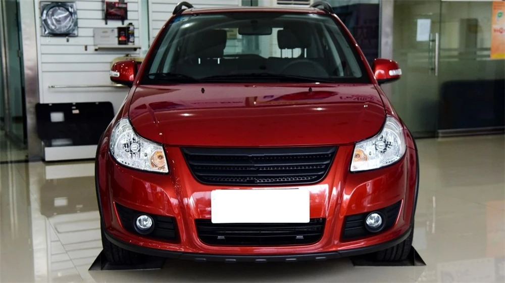 3-в-1 функции светодиодный для Suzuki SX4 2011- DRL Дневной светильник автомобиля проектор противотуманная фара с желтым сигналом
