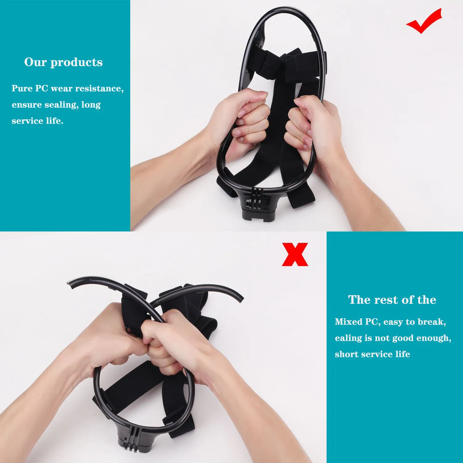 Full Face Snorkeling Masks Panoramic View Anti-fog Anti-Leak Swimming Snorkel Scuba Underwater Diving Mask GoPro Compatible