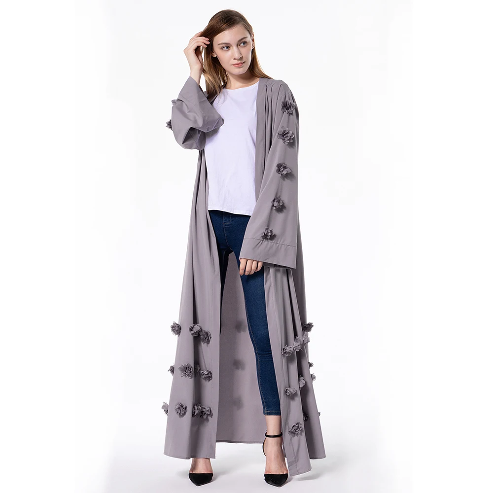 Женское длинное платье-кафтан хиджаб больших размеров модная одежда в Дубае |