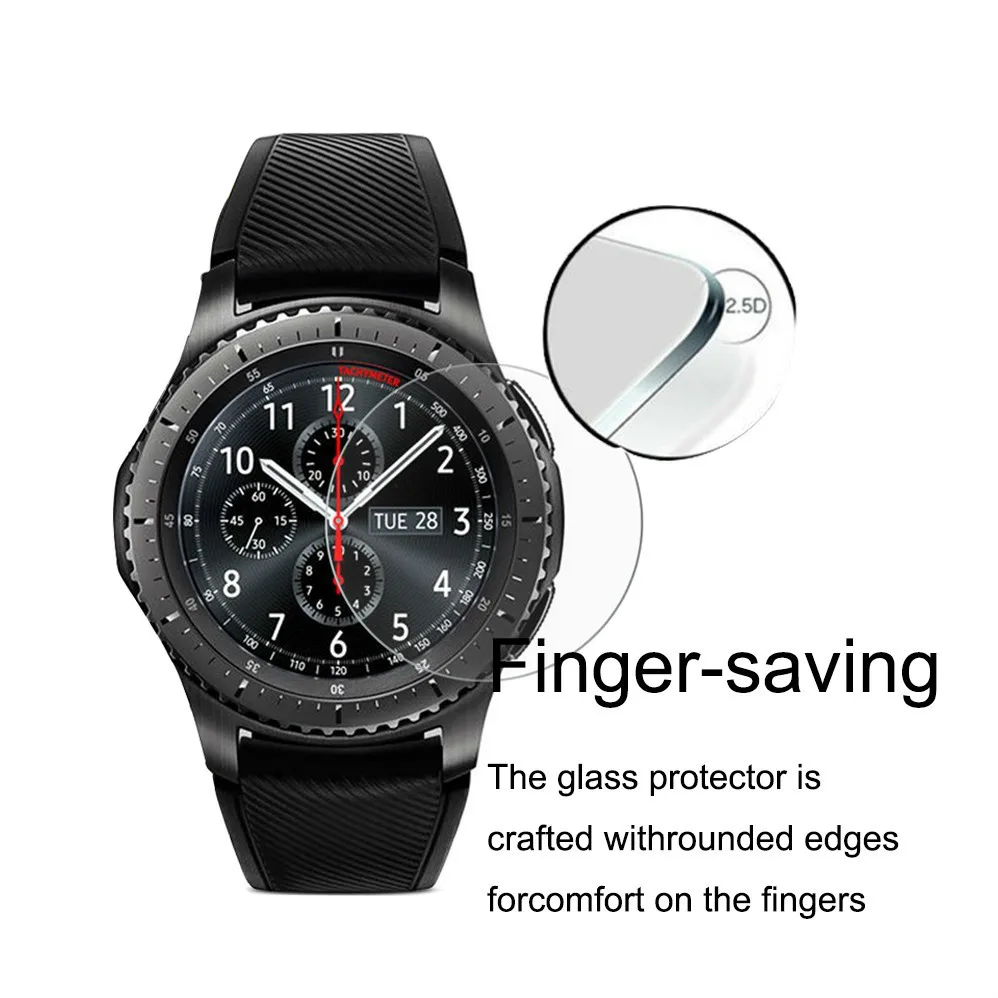 Защитная пленка для экрана Samsung Gear S3 Classic /Frontier SmartWatch из мягкого ТПУ с защитой от