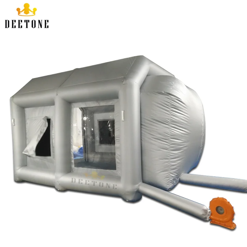 DEETONE 4x3 mH портативная надувная покрасочная Палатка используется аэрозольная