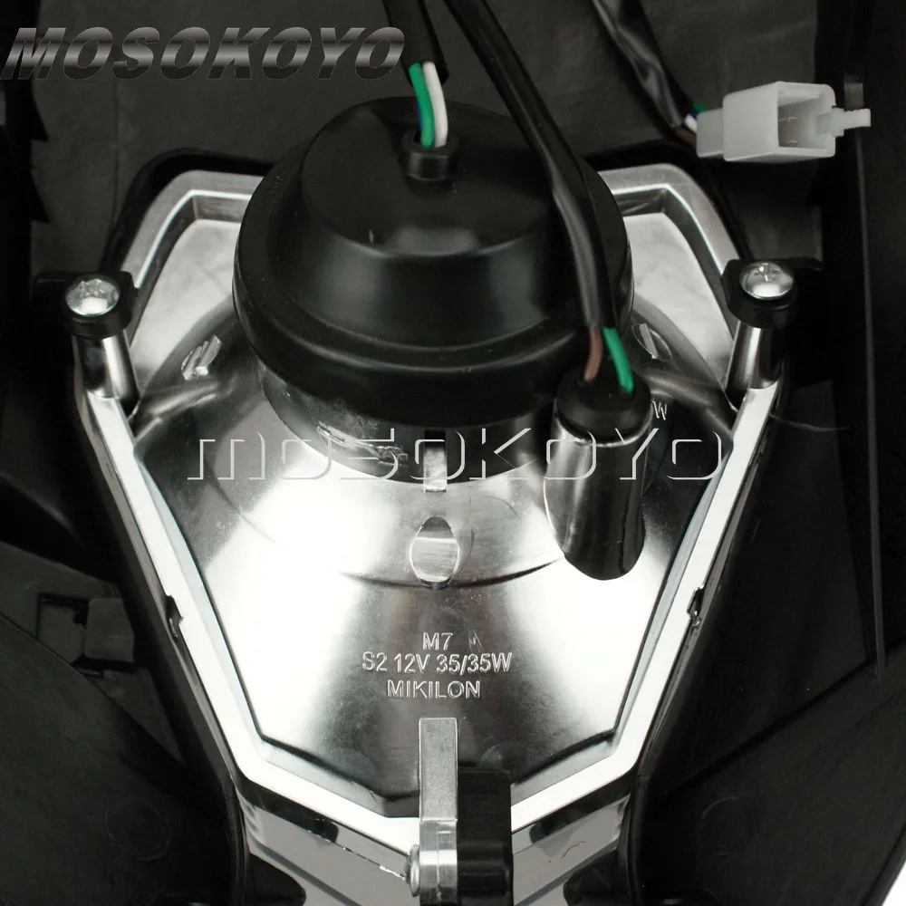 Оранжевого и белого цветов в стиле хип черный фары для мотокросса Dirt Bike Enduro