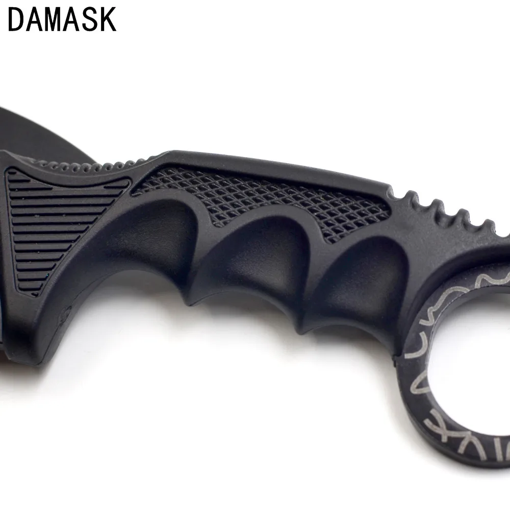 Damask очень острое лезвие Походный нож боевой тактический инструмент для