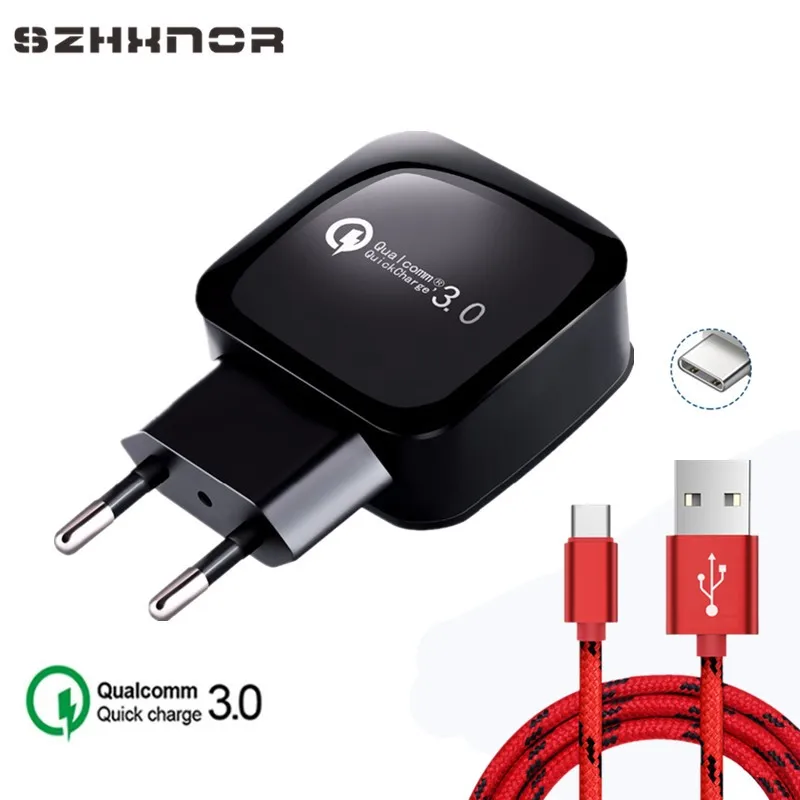 Зарядное устройство USB 3 0 для Nubia Z18 Mini Z Z17 Z11 Max Lenovo Z5 Z5s K5 Pro K9 S5 Zuk Z2 Z1 Type C|Зарядные