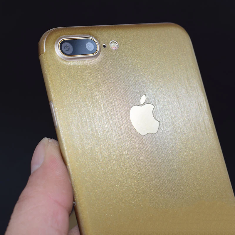 Металл Матовый узор для Apple iPhone 7 Plus декоративные мобильного телефона протектор