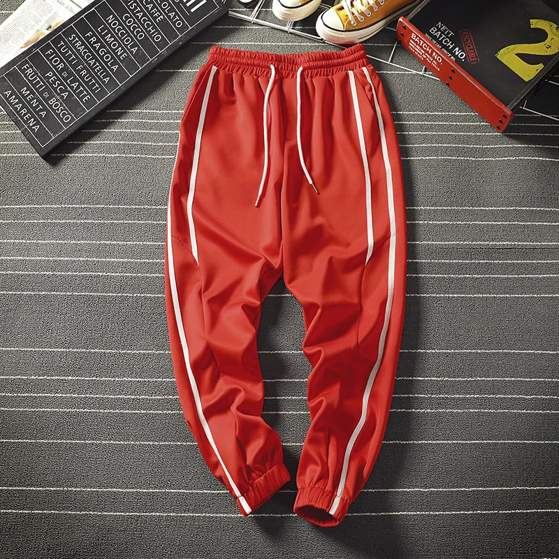 Весенние штаны в стиле хип хоп для мужчин 2018 большие размеры свободные уличные