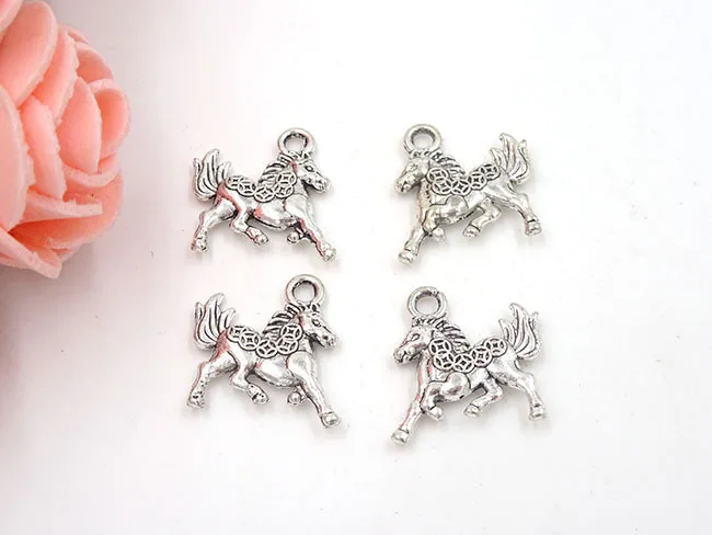 Подвеска в виде лошади для изготовления ювелирных изделий модные подвески из