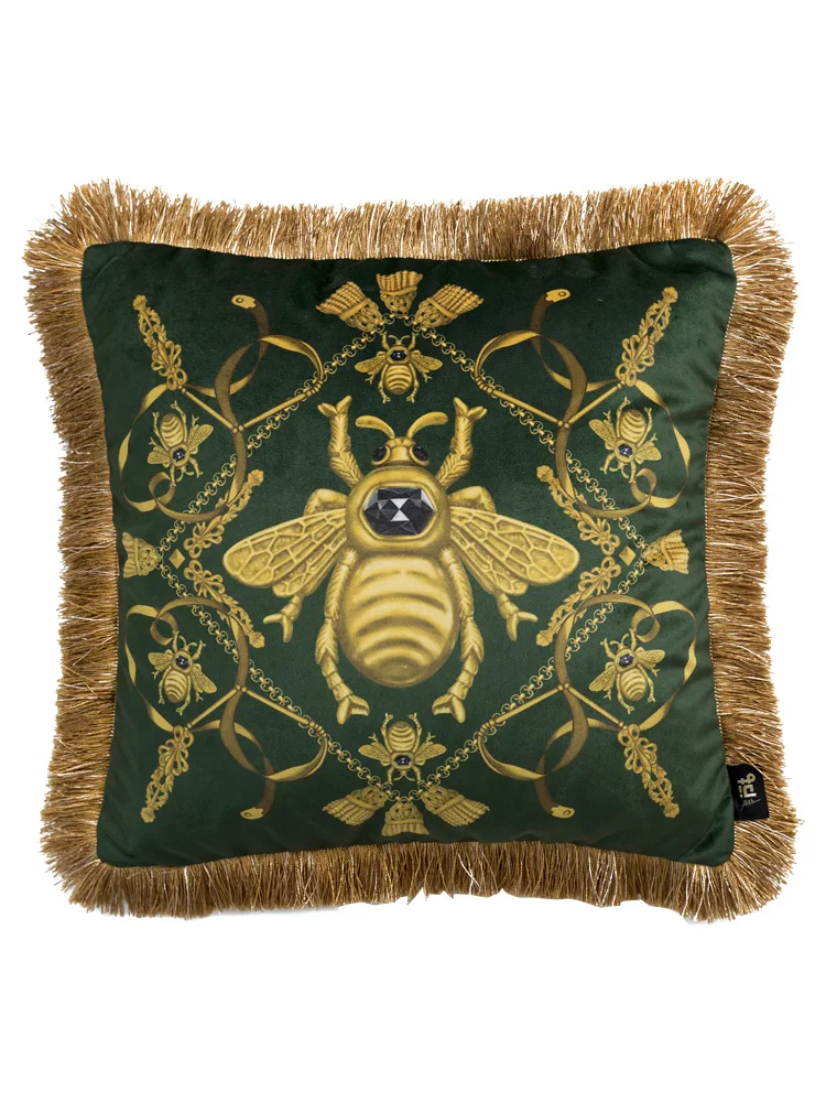 

Home Decorative Sofa Throw Pillows American sofa hug pillowcase bed backrest set plush tassel pillowcase Cushion Cover