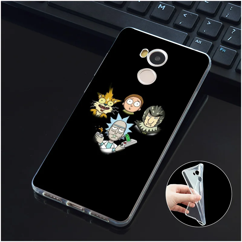 DREAMFOX M431 классный чехол Rick And Morty из мягкого ТПУ силикона для Xiaomi Redmi Note 3 4 5 Plus 3S 4A 4X 5A