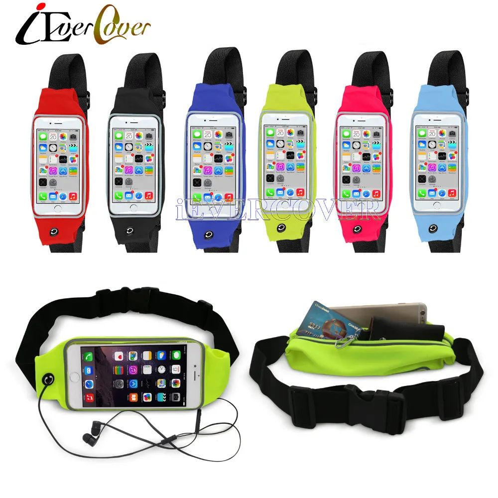 Waterproof Sport Running Fitness Pouch Case for Leagoo T5 / T5S M7 M8 Pro Shark 5000 M5 Plus T10 Phone Waist Bag Band | Мобильные