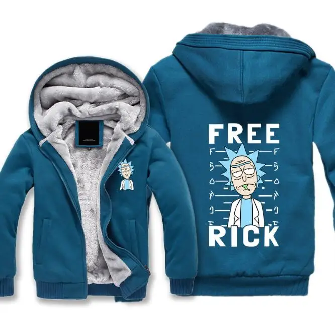Толстовка с капюшоном и надписью rick and morty для мальчиков девочек мужская женская
