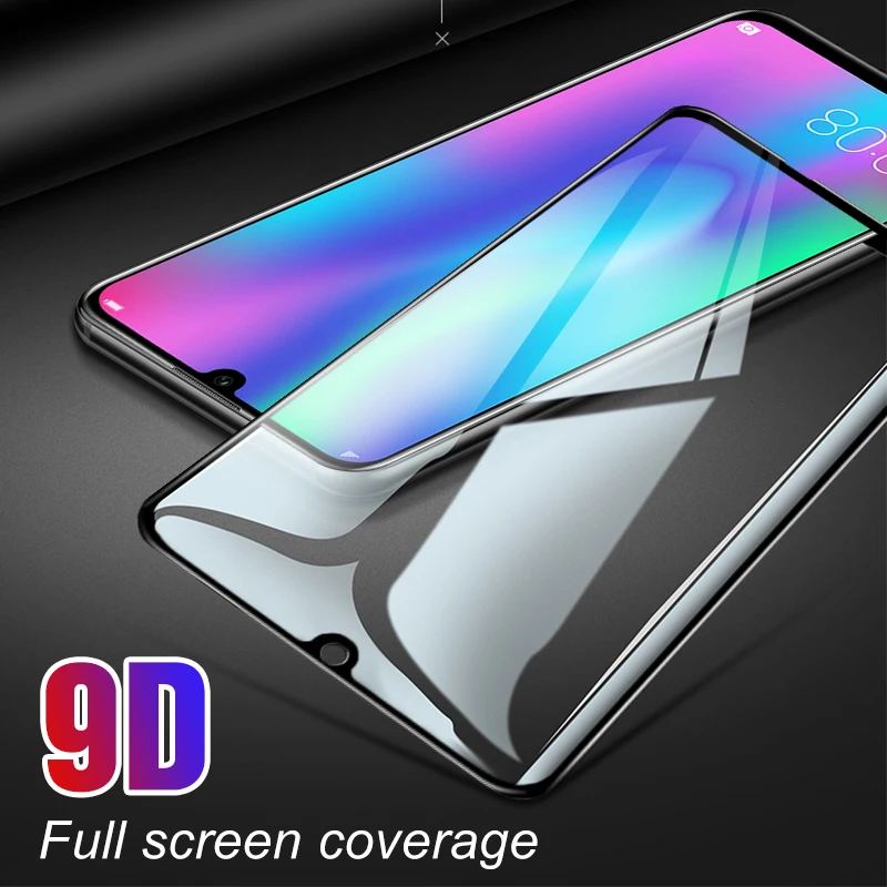 9D полное покрытие закаленное стекло для Huawei P Smart Z Plus 2019 Y9 Y5 Prime защита экрана Honor 8X