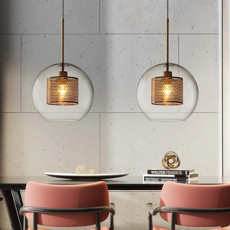 Скандинавское стекло Led подвесной светильник s современный потолочный люстра ing