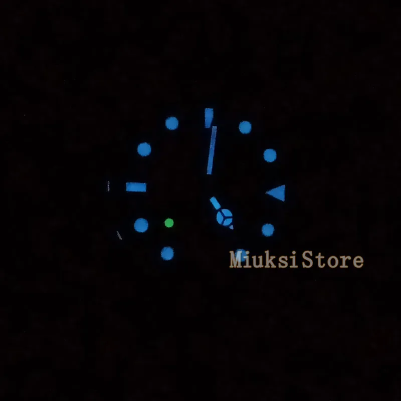 Светящийся автоматический мужской браслет 40 мм механический из нержавеющей