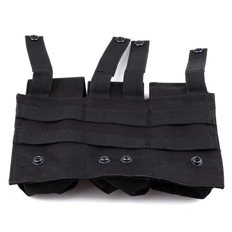 Тактические приятели MOLLE AR M4 5,56/. 223 Тройная журнальная сумка чехол для кружек для пистолета