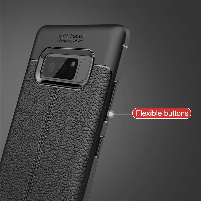 Для Samsung Galaxy Note 8 N9500 Чехол Мягкий ТПУ Силиконовая кожа Дизайн чехол для Note8 N950 анти