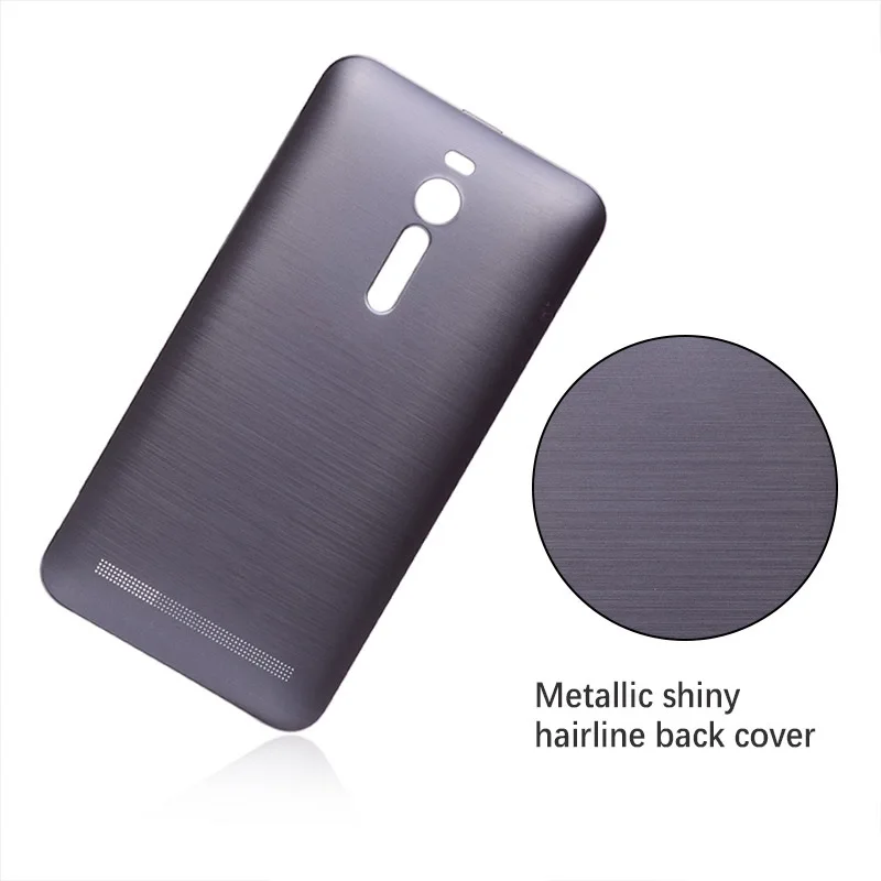 Задняя крышка для ASUS Zenfone 2 ZE550ML ZE551ML Оригинал на батарею черный золотой|Корпусы
