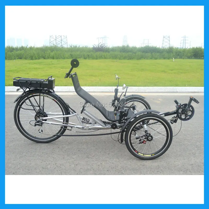 500 Вт 48 В в 20Ah Педаль Помощь Электрический лежачий Trike|recumbent trike|electric recumbent trikeelectric |